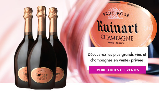 Champagne Ruinart rosé